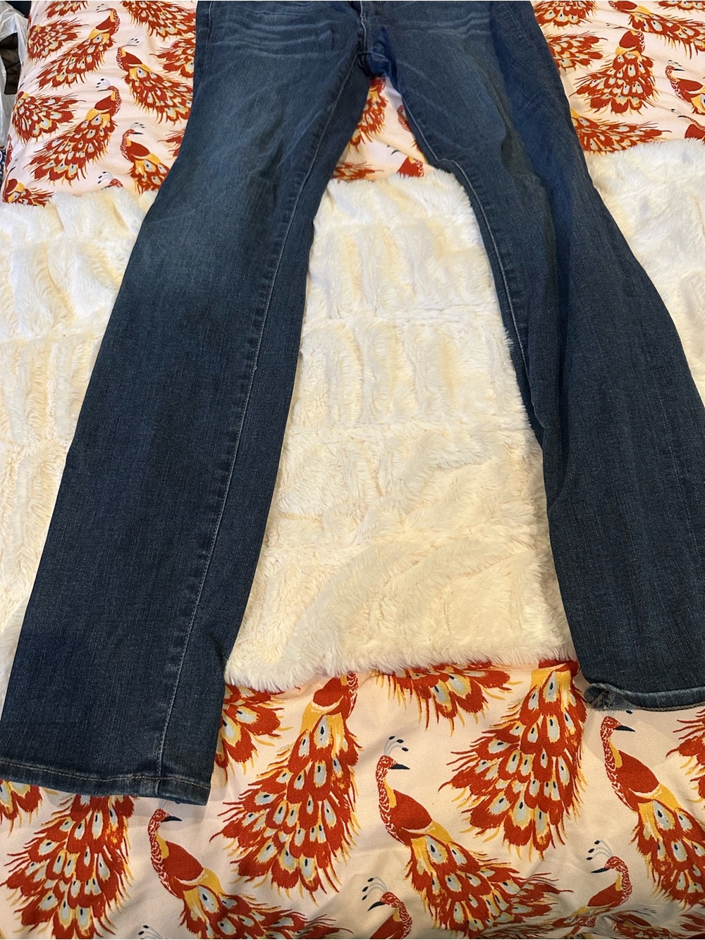 PAIGE Midnight Indigo Straight Leg Jeans